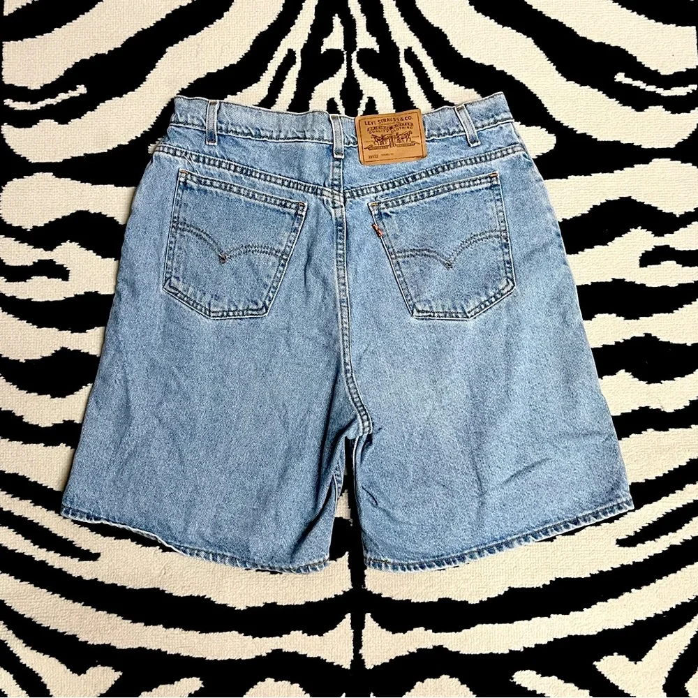 Vintage Levi's 922 Orange Tab Cut Off Jorts Jean Shorts Size 33/34